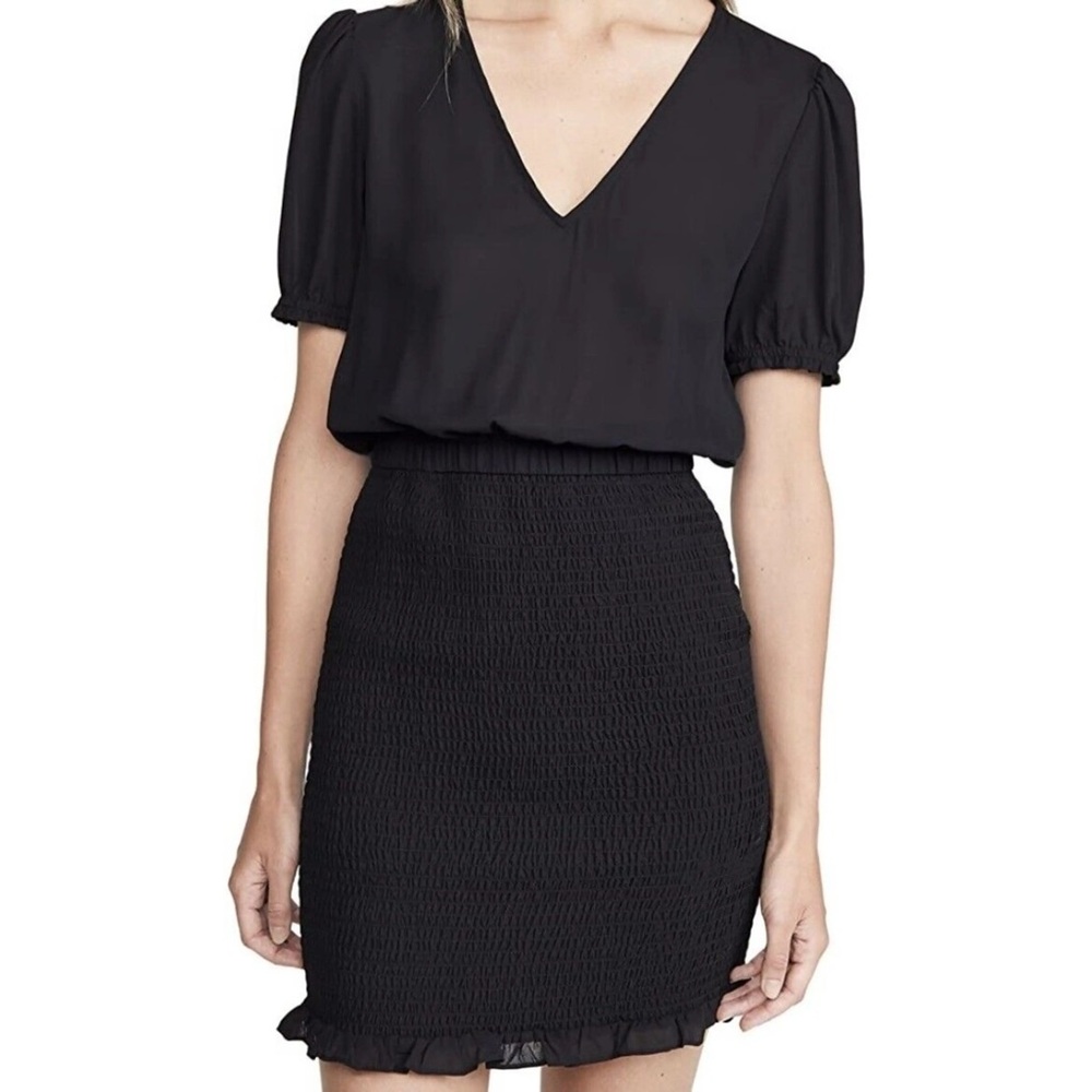 Jack by BB Dakota smock wave black dress size Medium. NWT